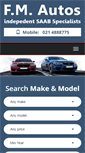 Mobile Screenshot of fmautos.ie